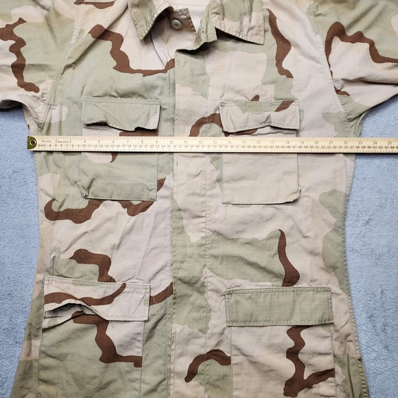 US Military Coat Medium X-Long Desert Camouflage Pattern Combat Jacket - Picture 9 of 15